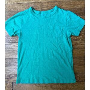 Crewcuts Boys' Green Pocket Shirt Size 6-7